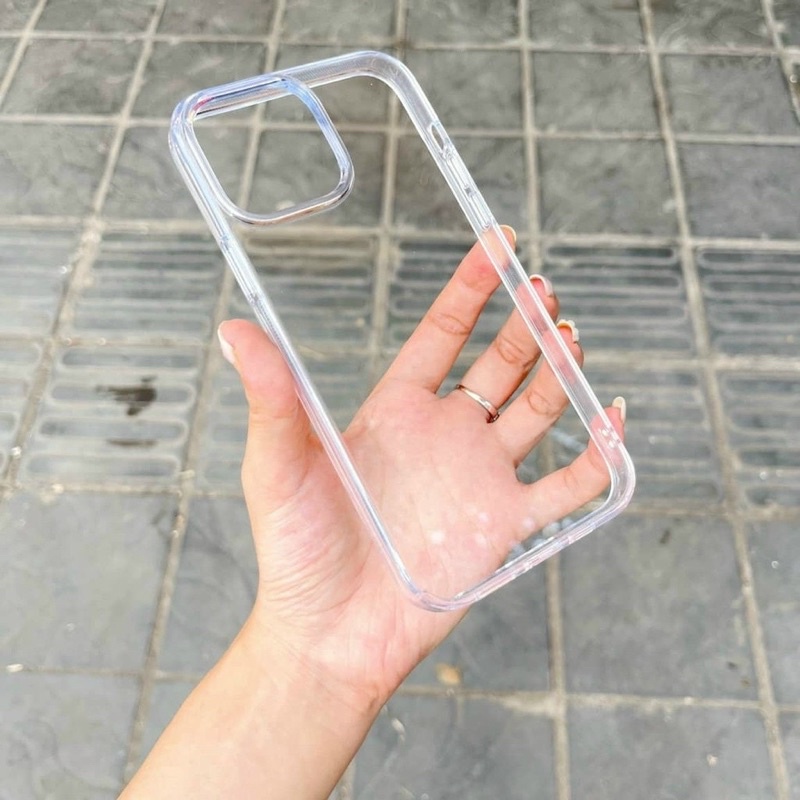 Ốp lưng Likgus trong suốt cho iPhone 14 / 14 Plus / 14 Pro / 14 Pro Max lưng meka viền dẻo chống sốc