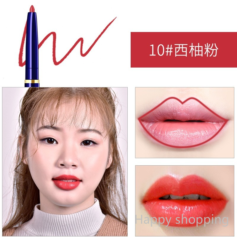(Hàng Mới Về) Chì Kẻ Viền Môi Hai Đầu Màu Sắc Thời Trang | BigBuy360 - bigbuy360.vn