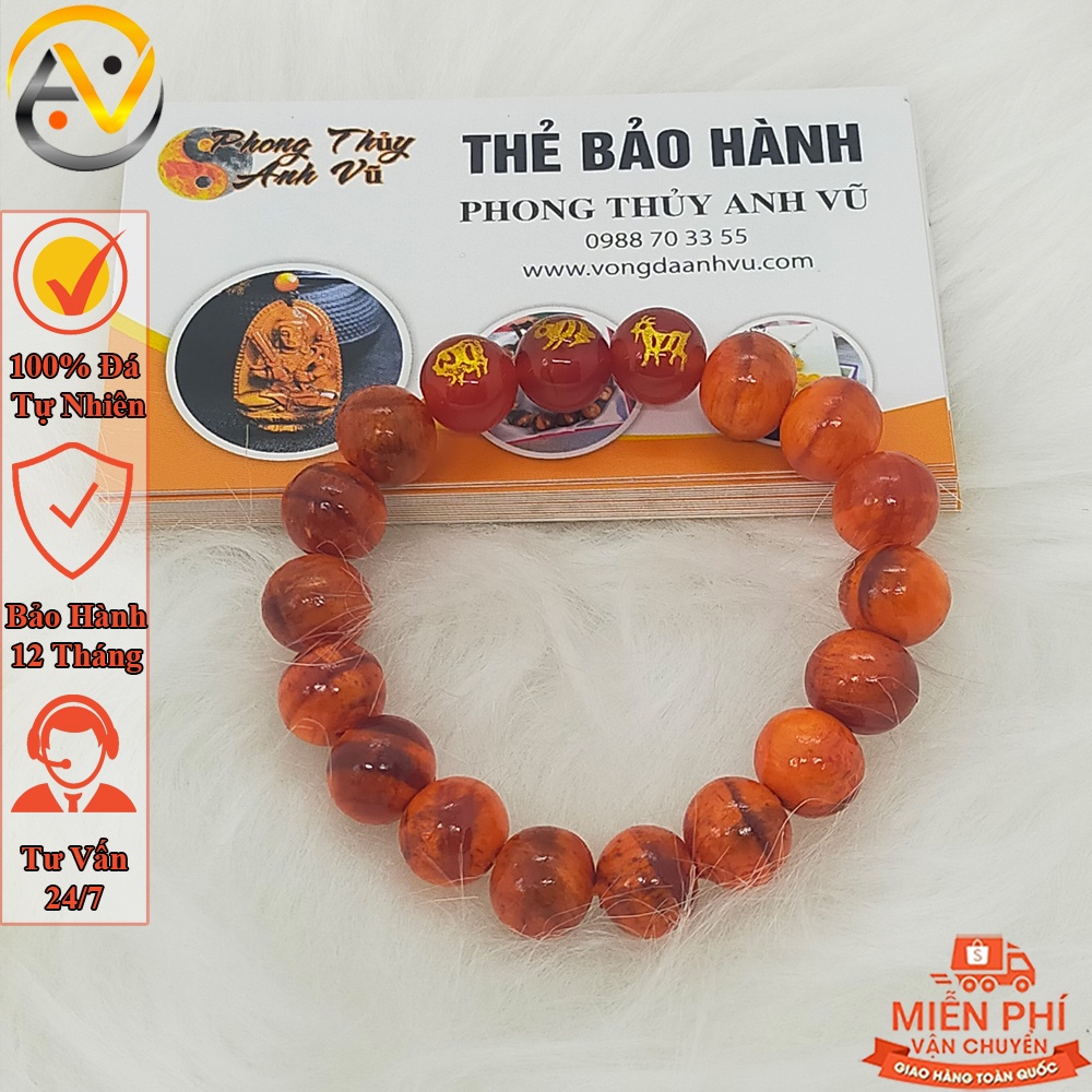 Vòng Tay Tam Hợp Hợi Mão Mùi Gỗ Huyết Rồng - Vòng Tam Hợp Quý Nhân Quý Thần