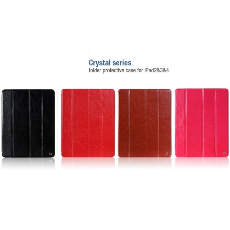 Bao da Hoco Crystal cho ipad 2/3/4 da xịn đủ màu ( kèm ảnh thật)