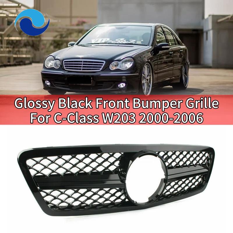 Lưới TảN NhiệT GắN Mui Xe Mercedes-Benz C-Class W203 C280 C320 C240 C200 C63 2000-2006