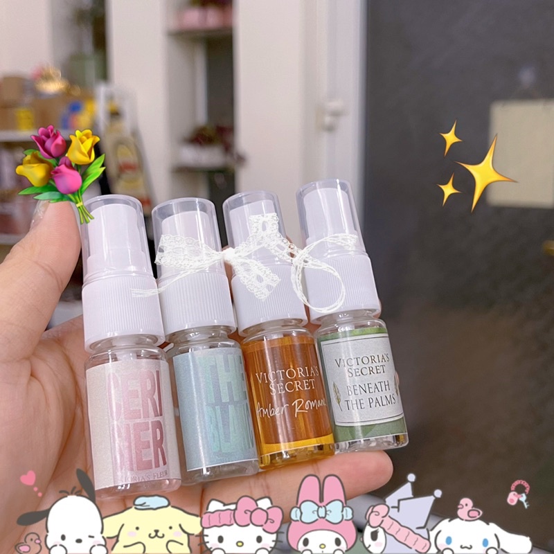 COMBO 3 CHAI CHIẾT XỊT THƠM X 10ML