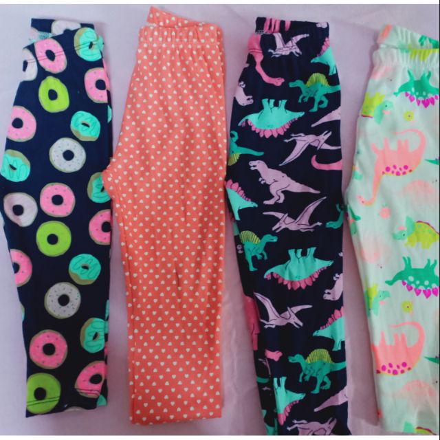 Combo 4q/10 quần legging cho bé