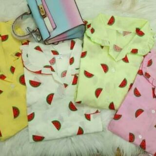 Đồ bộ Kate quần ngắn Pijama Thái
