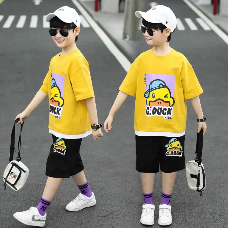 Angugu ootd Set 2 Món Áo Sơ Mi + Quần Short Hàn Quốc Chất Lượng Cao Cho Bé Trai Từ 3-4 - 5 Đến 6-7 - 8-9 - 10-11 - 12 Ba Lô Đi Học Thiết Kế Dễ Thương Cho Bé