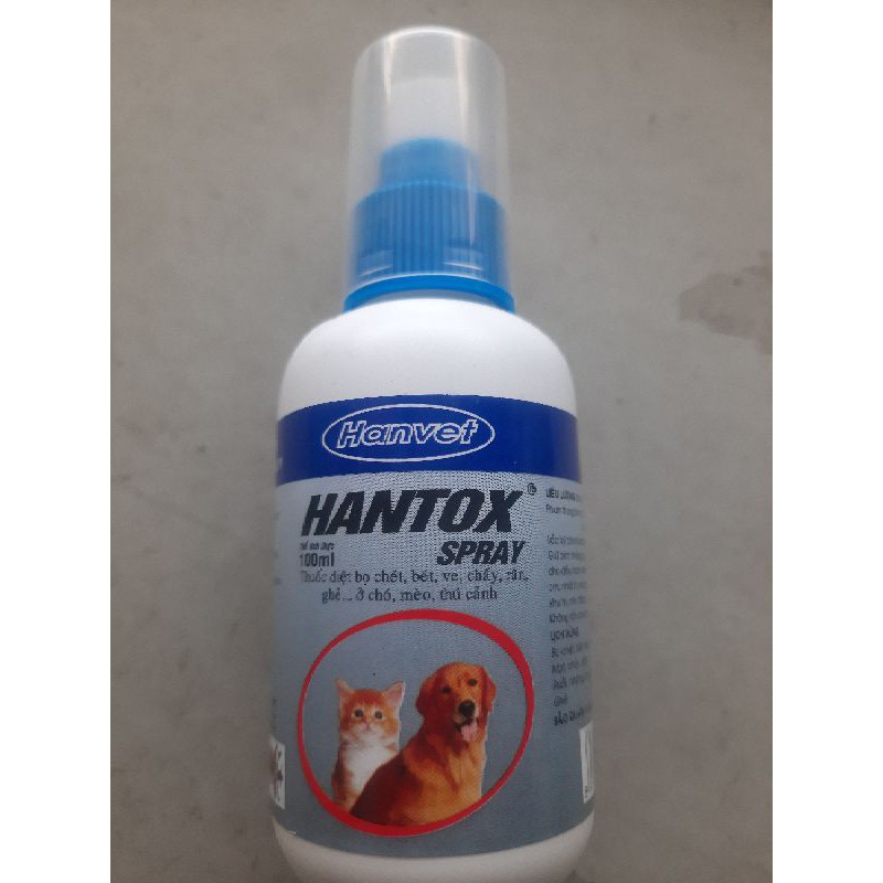 Diệt côn trùng Hantox spray 100ml