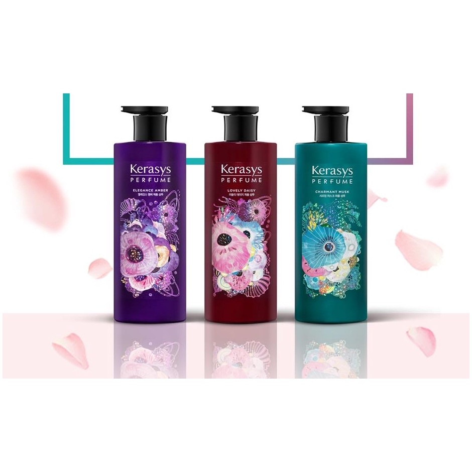 (Hàng Mới Về) Dầu Gội Nước Hoa Kerasys Thu Nhỏ Lỗ Chân Lông 1 Vùng Kín