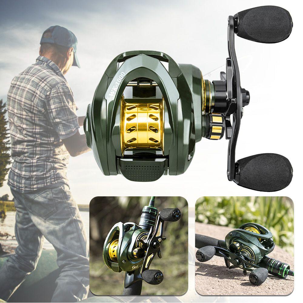 MUVAKO Máy Câu Cá Tốc Độ Cao Màu Đen 6.3: 1 13 + 1