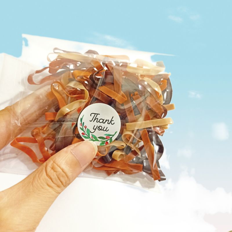 Set 80-100 Dây thun buộc tóc nhiều màu