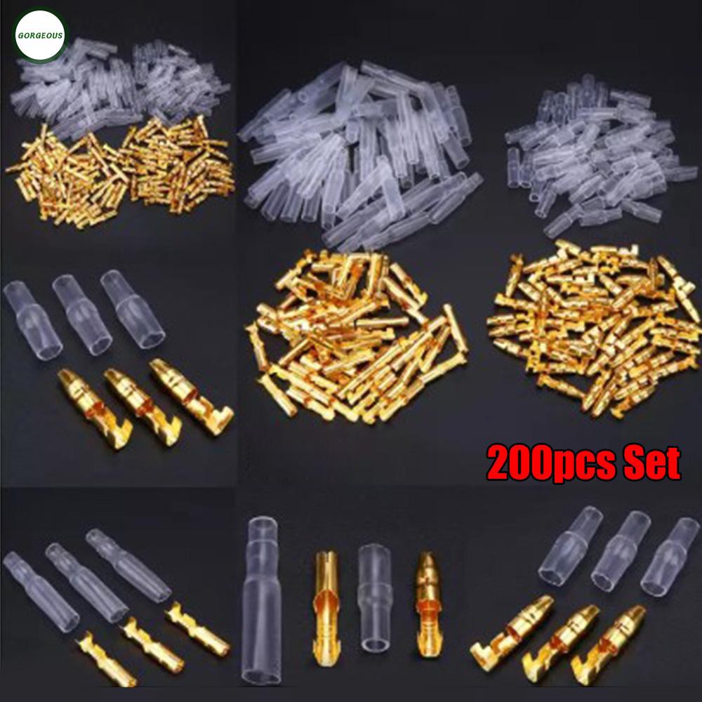 Set 200 Đầu Nối Dây Điện 3.9mm + 50 Đầu Nối Chuyên Dụng | BigBuy360 - bigbuy360.vn