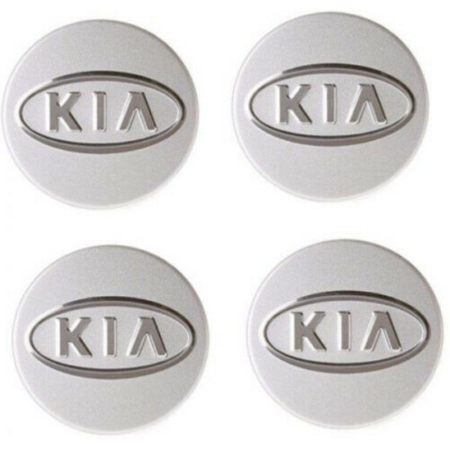 Set 4 Nắp Đậy Vành Bánh Xe Hơi Thể Thao 58MM Thông Dụng Cho KIA K2 / K3 / K5 Sportage Forte