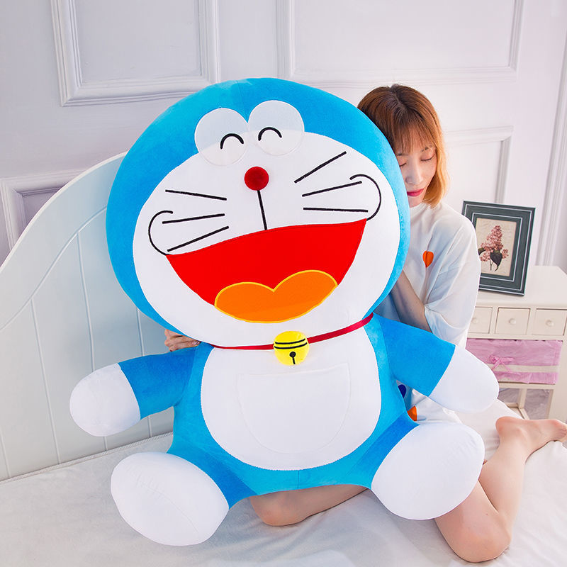 Búp Bê Nhồi Bông Hình Doraemon Đáng Yêu