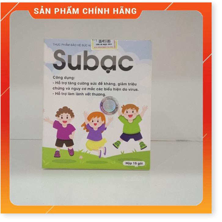 Cốm Subạc - Hỗ Trợ Tăng Sức Đề Kháng, Giúp Làm Lành Vết Thương