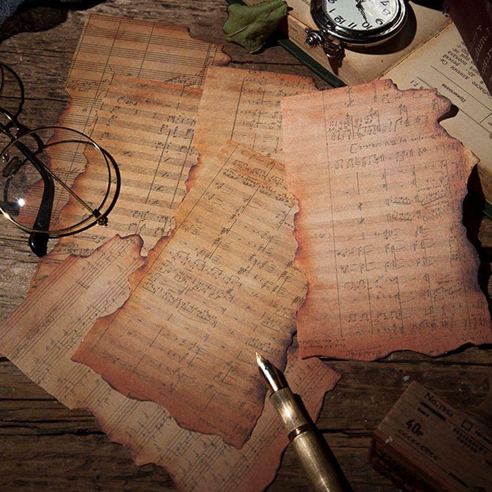 Giấy Note Trang Trí Sổ Tay Phong Cách Retro Sáng Tạo DIY