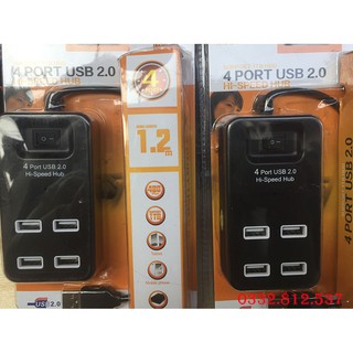 Hub chia cổng usb 4 port xịn hi-speed 2.0