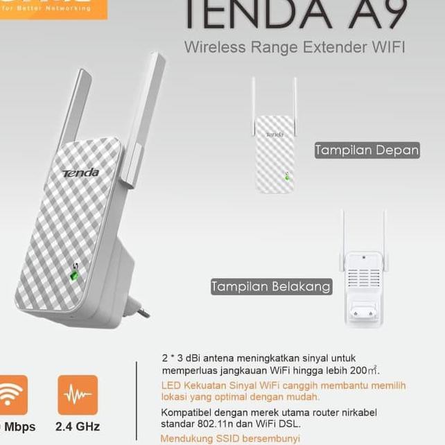 Bộ Lặp Tín Hiệu Wifi Không Đường May Qf Tent A9 | BigBuy360 - bigbuy360.vn