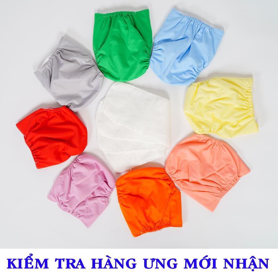 Bỉm/tã vải xuất Hàn [KHUYẾN MÃI], chống tràn, FREE size 3-16kg