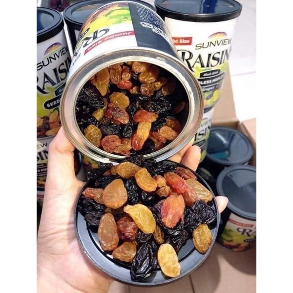 HCM Free Ship - Nho Khô Mỹ SUNVIEW RAISINS Hũ 425g