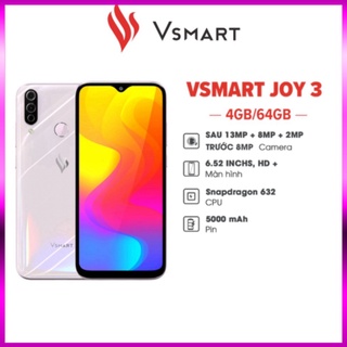 Điện thoại Vsmart Joy 3 4GB 64GB - Hàng chính hãng siêu ưu thumbnail