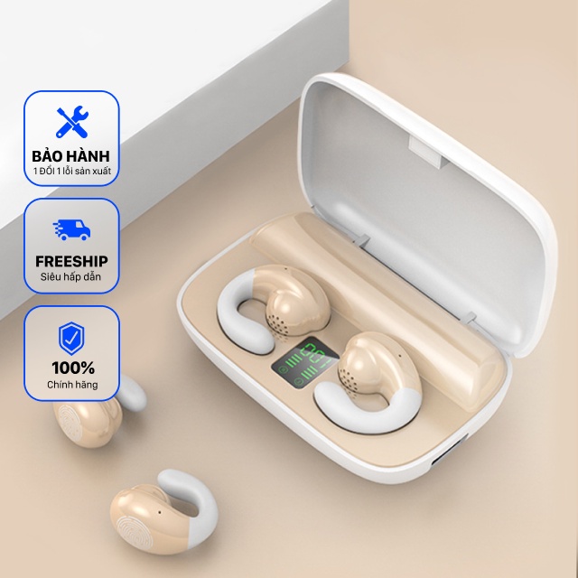 Tai Nghe Bluetooth Amoi s19  Đời Mới Nhất Không Dây Dáng Thể Thao Cao Cấp Chạy Âm Thanh Chất  Lượng Cao