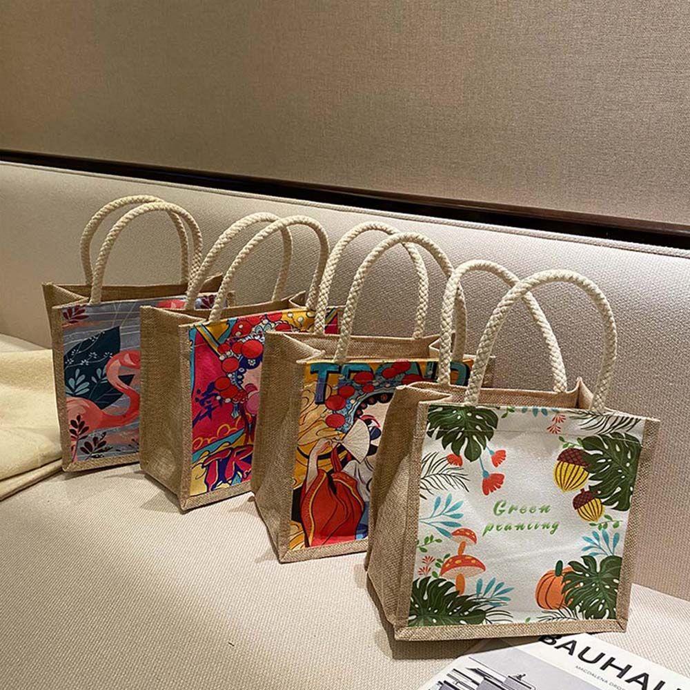 Túi Tote Đeo Vai Bằng Vải Bạt 2Life Cho Nữ