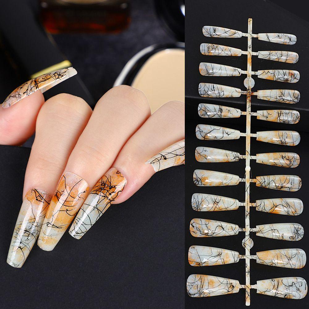 Túi 24 Móng Tay Giả Ballerina 12 Màu Che Phủ Toàn Diện