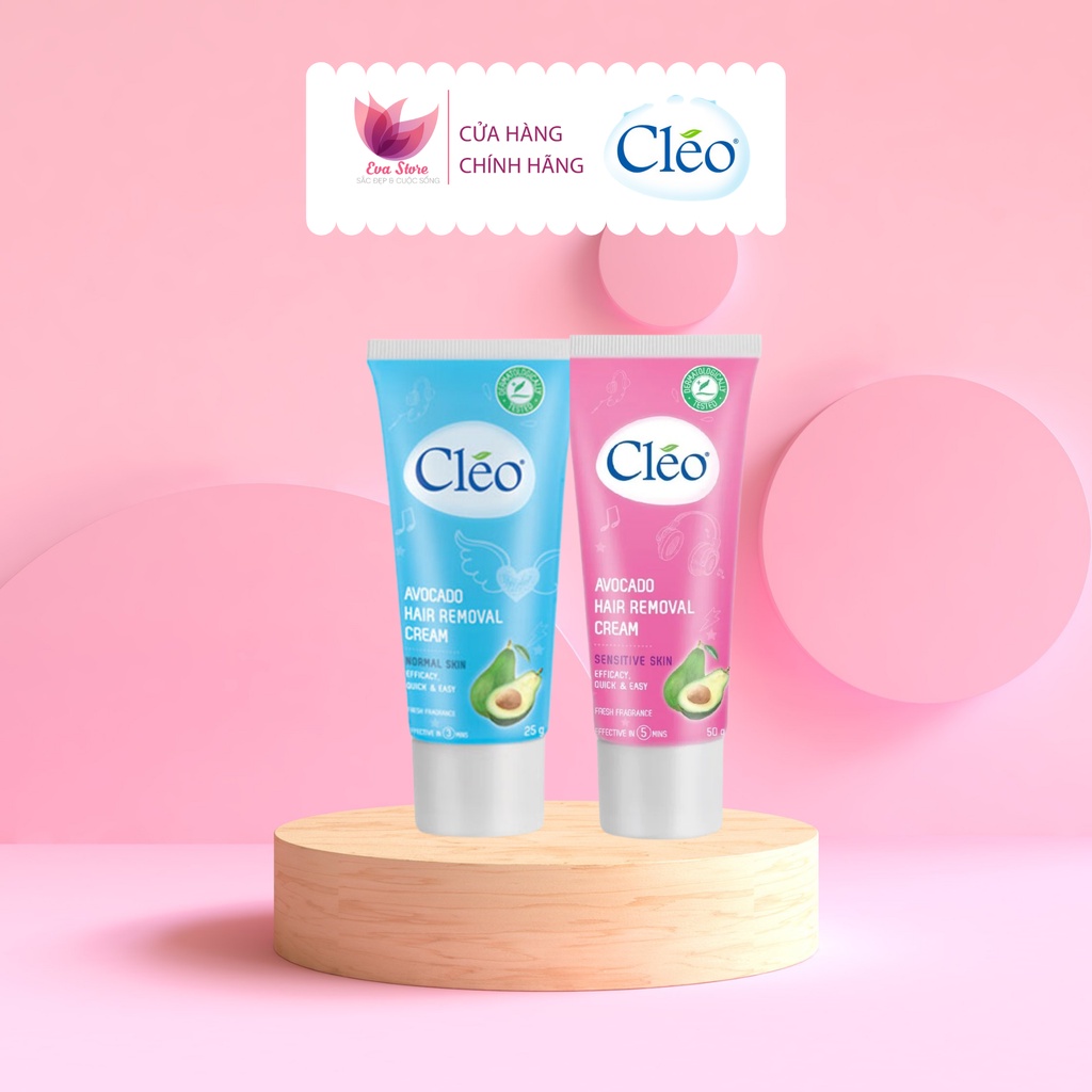 [Nhập Khẩu] Kem Tẩy Lông Cho Da Thương, Da Nhạy Cảm Cleo 50g