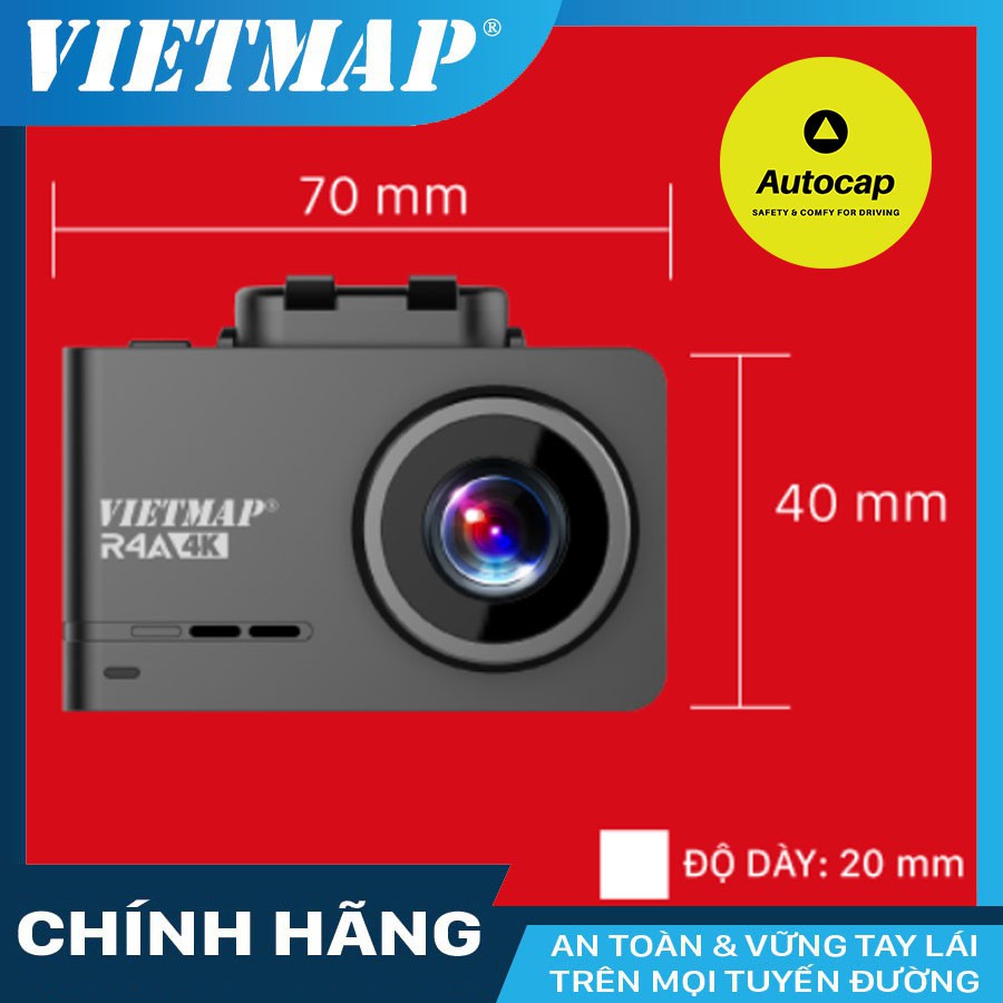 Camera hành trình ô tô VIETMAP R4A tặng thẻ nhớ Class 10 | BigBuy360 - bigbuy360.vn