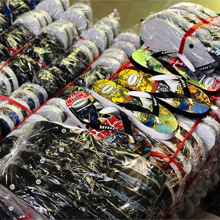 Dép xỏ ngón nam dép kẹp họa tiết siêu anh hùng G00017