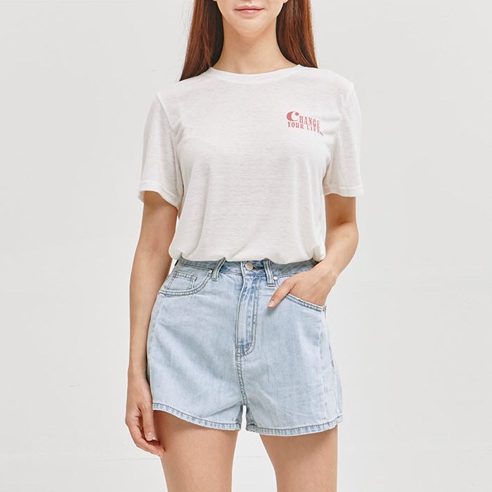 Áo phông nữ dáng rộng JAMBANGEE linen xuất Hàn