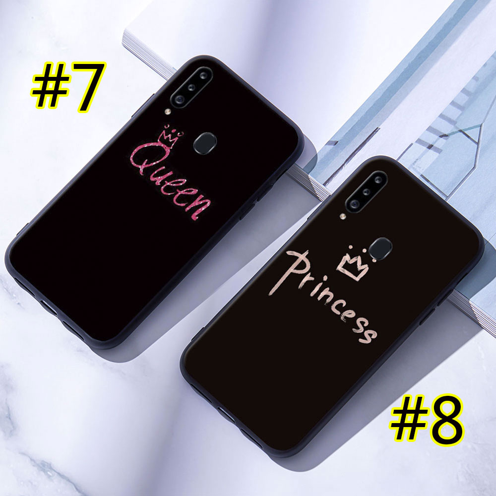 Ốp Điện Thoại Mềm Samsung Galaxy A10 A20 A30 A50 A10S A20S A30S A50S Queen King