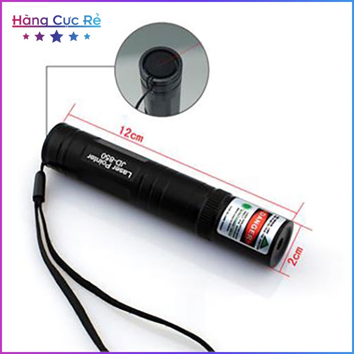 Đèn Laser xài pin sạc chiếu xa nhiều hình Freeship Bút trình chiếu slide, con trỏ laze nhỏ gọn - Shop Hàng Cực Rẻ