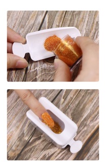 Khay rắc đá siêu tiện làm nail
