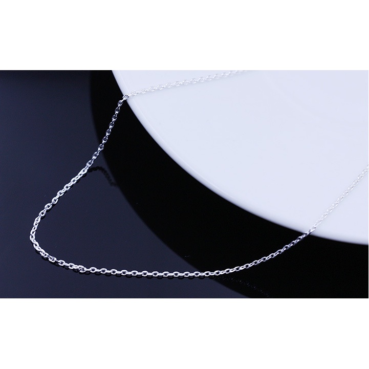 Dây chuyền nữ bạc Ý s925 cao cấp đính đá hình ngôi sao-tròn-trái tim-vuông-tam giác phong cách dễ thương Hàn Quốc-MDC008
