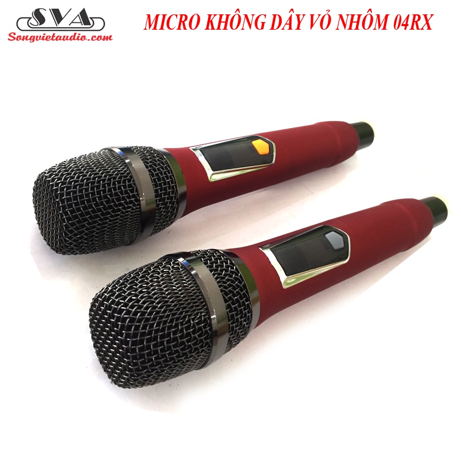 [Mã ELHACE giảm 4% đơn 300K] MICRO KHÔNG DÂY LOA KÉO 04RX - CẶP