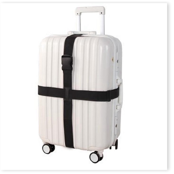 Dây đai vali 💓FREESHIP💓 Dây Đai Vali Đôi, có thể cài khóa số, giữ cho vali an toàn 3647