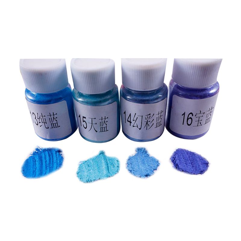 Set 4 Hộp Bột Kim Tuyến Lấp Lánh Dùng Để Trang Trí Móng Nghệ Thuật