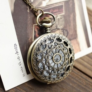 Vòng cổ Mặt Đồng Hồ Phong Cách Vintage