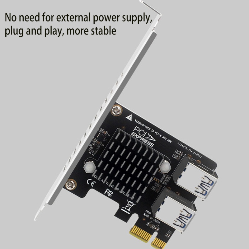 Card đồ họa mở rộng PCI Express1X chuyển đổi 1 sang 4 PCIE 1X