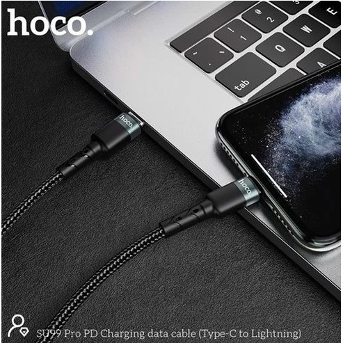 Cáp hoco cao cấp Type-C To IP Hoco SU99 pro 20w chính hãng