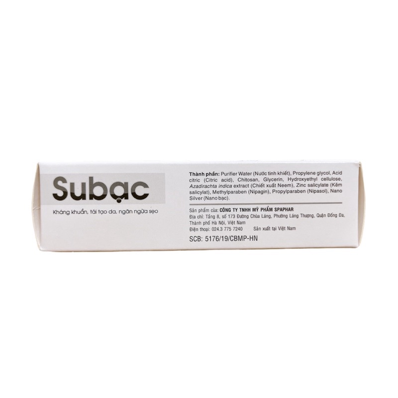 ✅ Su Bạc- Gel làm sạch da và kháng khuẩn