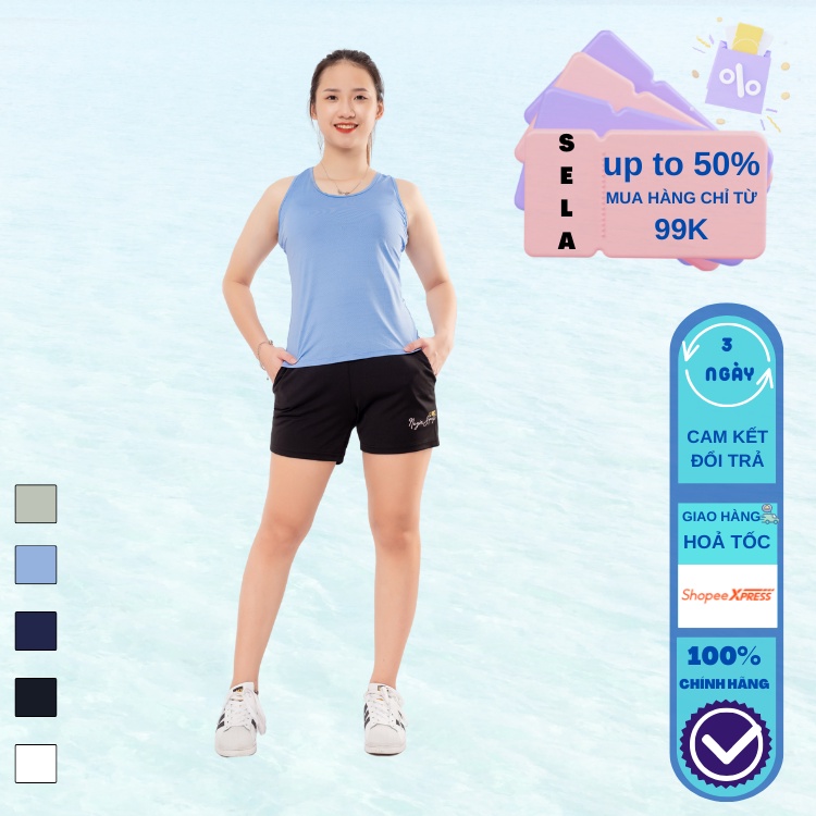 Áo Tank Top Nữ Dáng Thể Thao Với Màu Sắc Năng Động, Chất Liệu Thun Lưới Thoáng Mát 006W