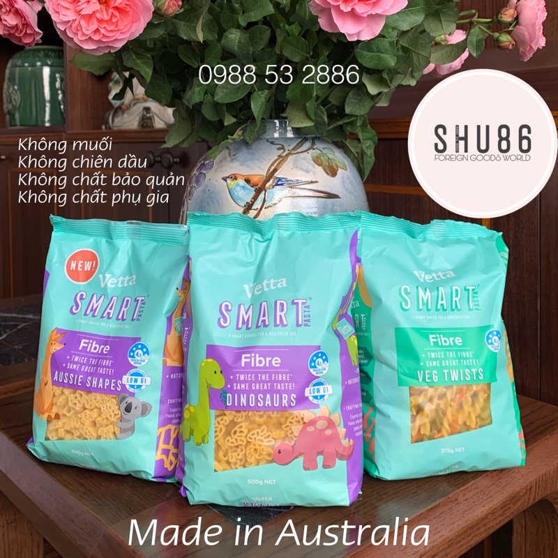 Mỳ - Nui Vetta Smart Pasta của Úc