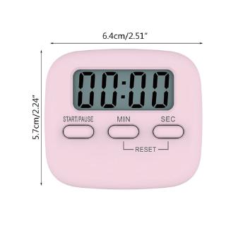 Digital Kitchen Timer Magnetic Countdown Loud Alarm Interval Plastic Funny Item