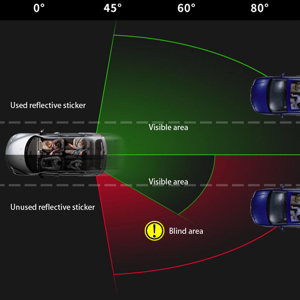Miếng Dán Cảnh Báo An Toàn Sáng Tạo Cho Xe Hơi