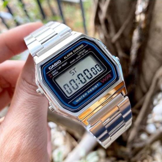 Đồng hồ nam casio A159-A158 Full box điện tử chống nước siêu cá tính và trẻ trung - Binaryy.shop  - dongho.guou | BigBuy360 - bigbuy360.vn