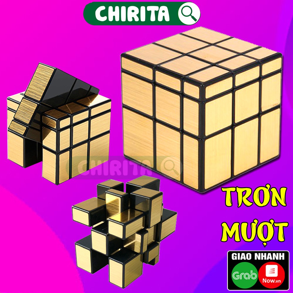 Rubik Biến Thể Gương Tốc Độ ( MÀU VÀNG )