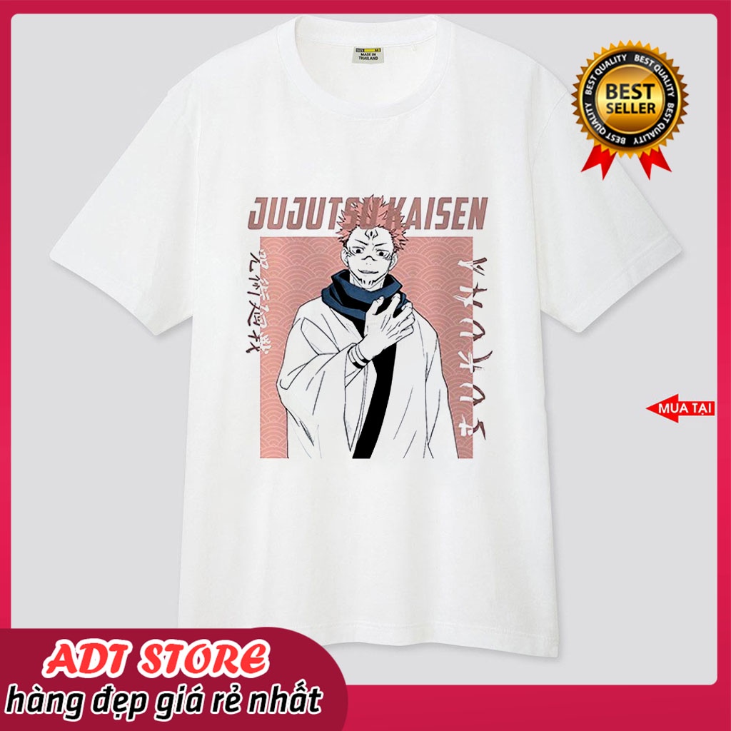 Áo thun nam nữ unisex Anime Jujutsu Kaisen Satoru Gojo Ryomen Sukuna Ver.1 Collections phong cách Nhật Bản cực chất