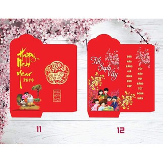 Bao lì xì Tết 2019