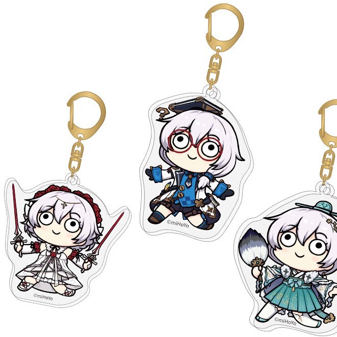 [Order] Móc khóa Acrylic Theresa Teri ngáo Honkai Impact 3 móc treo trang trí